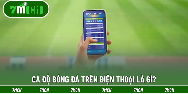Định nghĩa cá độ bóng đá trên điện thoại