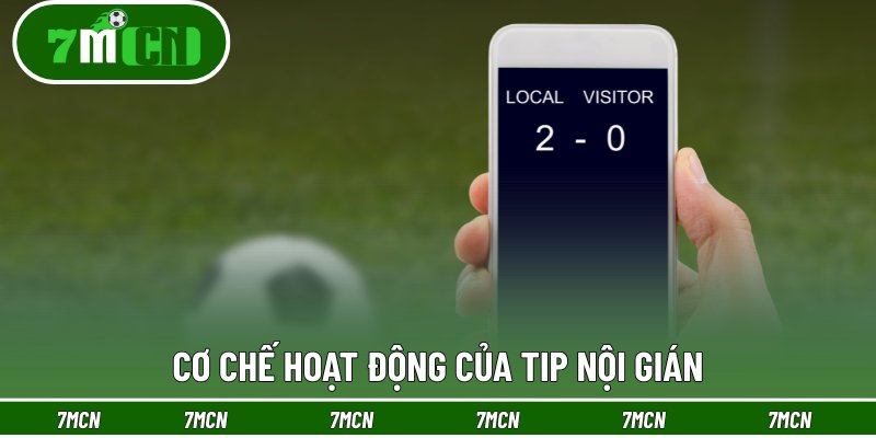 Cơ chế hoạt động của tip nội gián