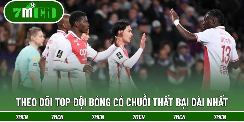 Top Đội Bóng Có Chuỗi Thất Bại Dài Nhất - Phân Tích Lịch Sử 4 Theo dõi top đội bóng có chuỗi thất bại dài nhất