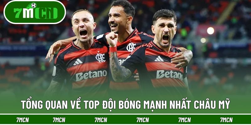 Tổng quan về top đội bóng mạnh nhất Châu Mỹ